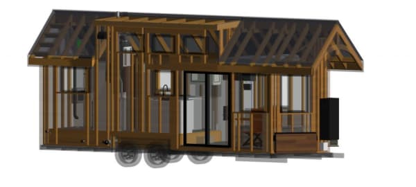 tiny house rendering