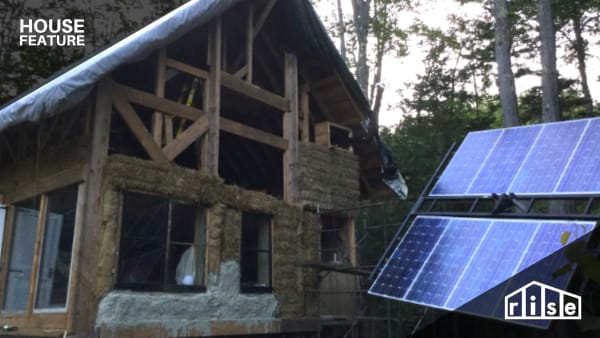 sustainable house build