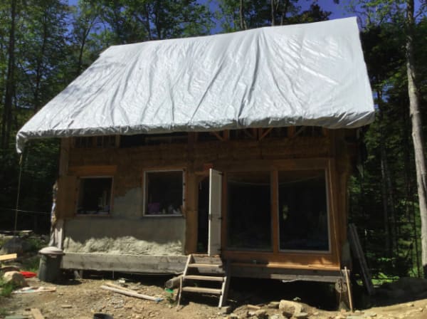 sustainable house roof
