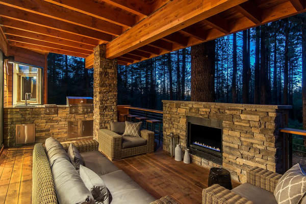 wood deck
