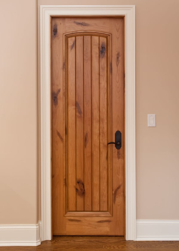 wood door