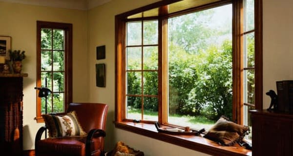 wood window frame