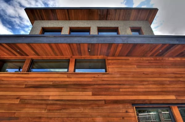 wood siding