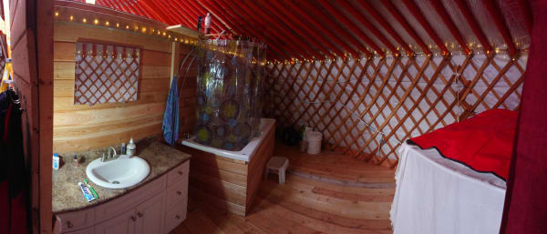 yurt bathroom wide