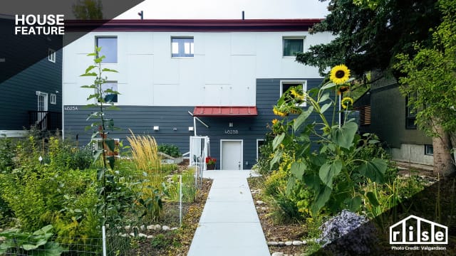Calgary Passive House Header