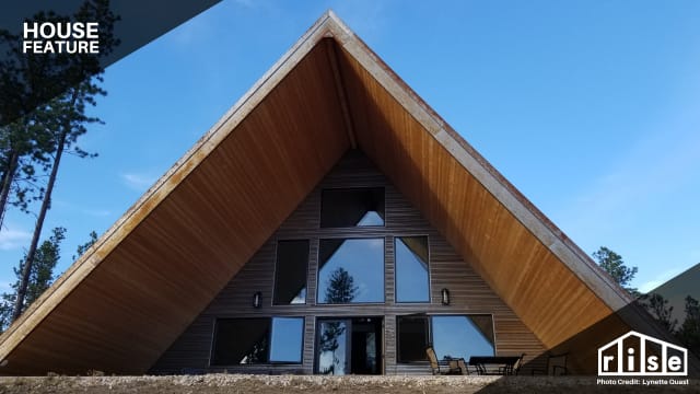 South Dakota Off Grid A Frame Header