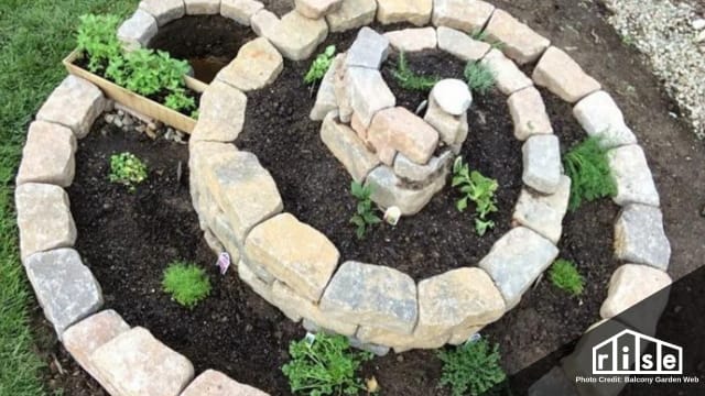 herb spirals
