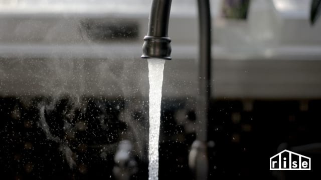 hot water