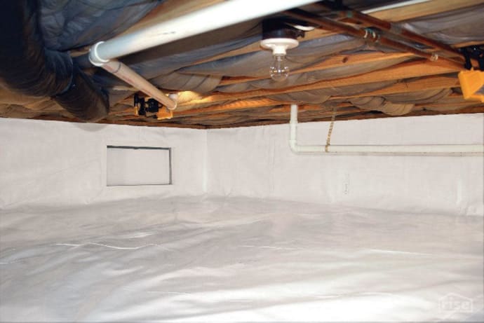 Basement Systems Vented Crawl Space CleanSpace