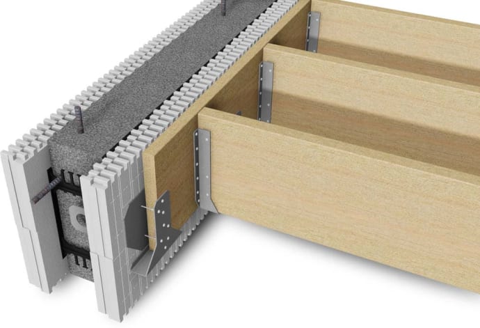 BuildBlock Ledger Block with Joists