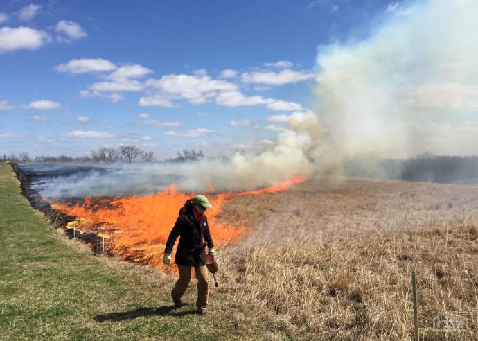prairie garden burn