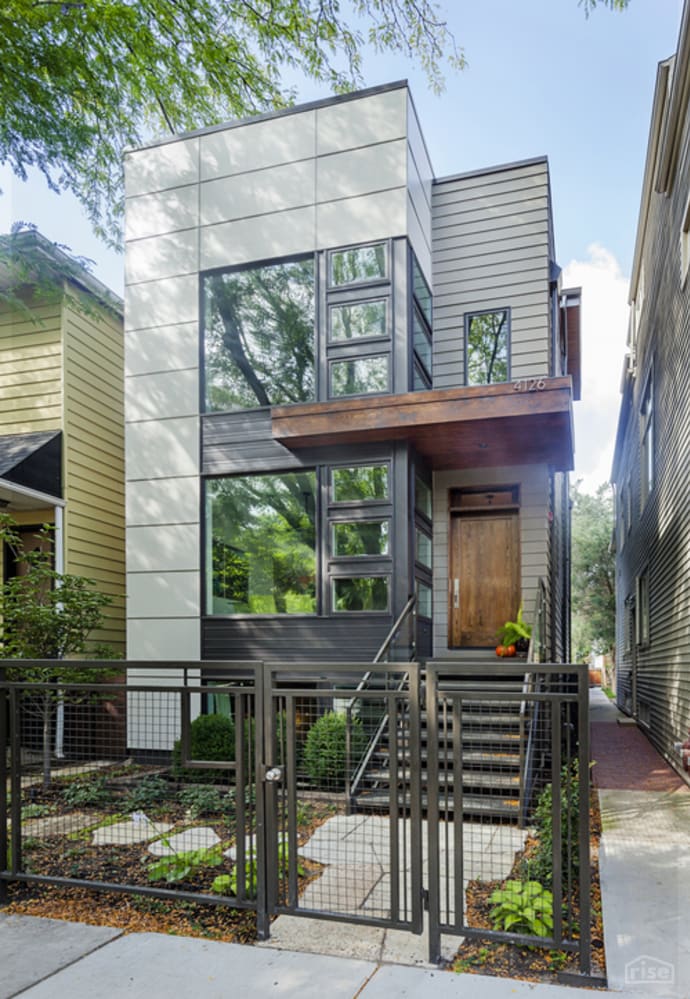 Picture of Net Positive Energy Home in Chicago