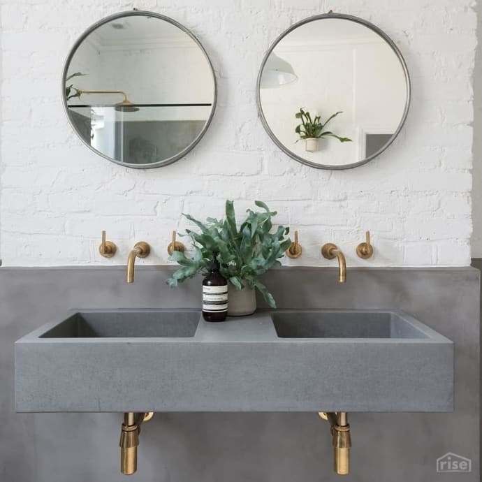Concrete Sink Appreciation of a Renovation via Instagram