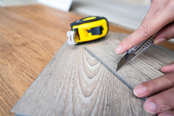 Cutting Vinyl Plank Flooring