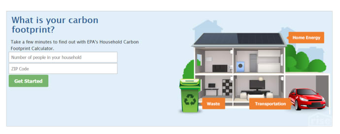 EPA's Household Carbon Footprint Calculator