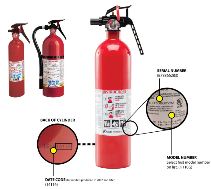 fire extinguisher recall