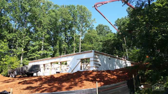 Fox Blocks Used for ICF Homes Project in Virginia Maria Saxton