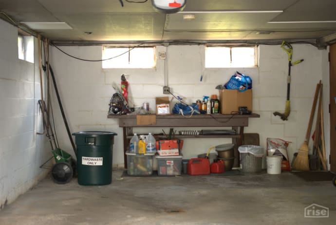 Garage Chemical Storage
