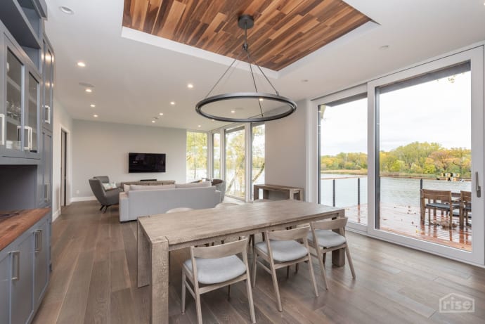 schroeder passive house  dining room