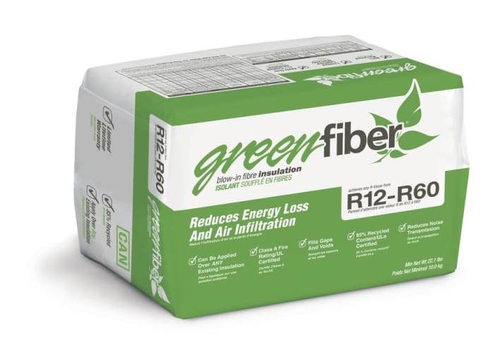 Green  FiberCellulose Insulation Lowes