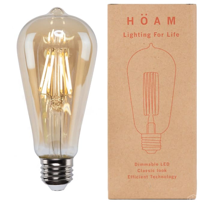 HOAM LED filament bulb