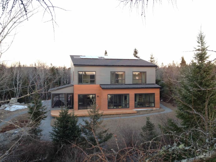 Lakefront Nova Scotia Home Exterior