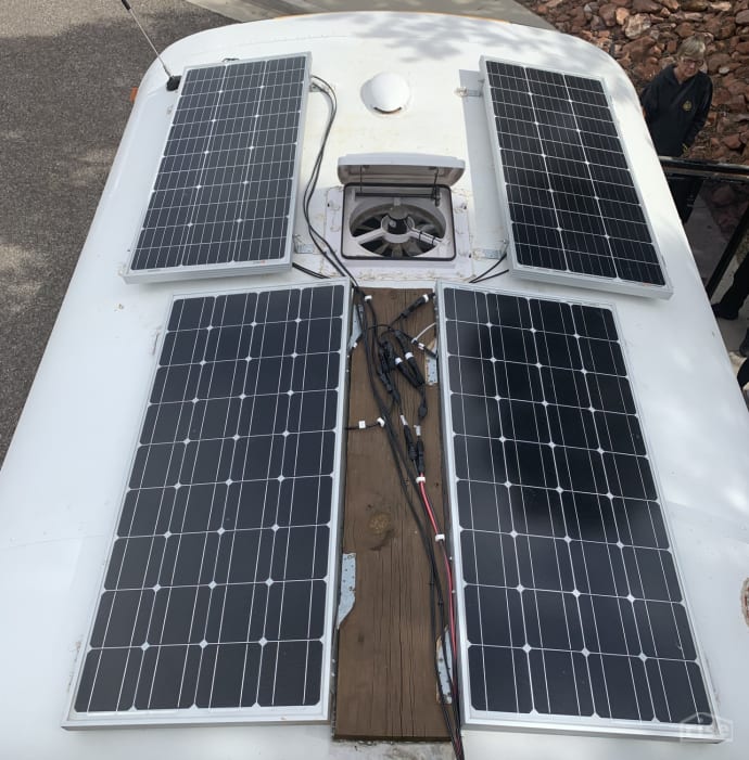 Skoolie Solar Panels