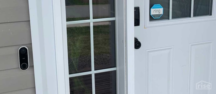 Installed Smart Doorbell