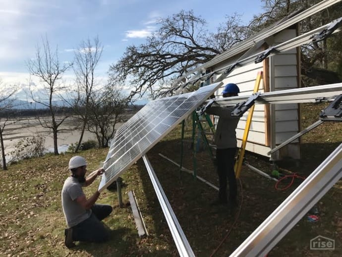 Installing Solar Green Point Project