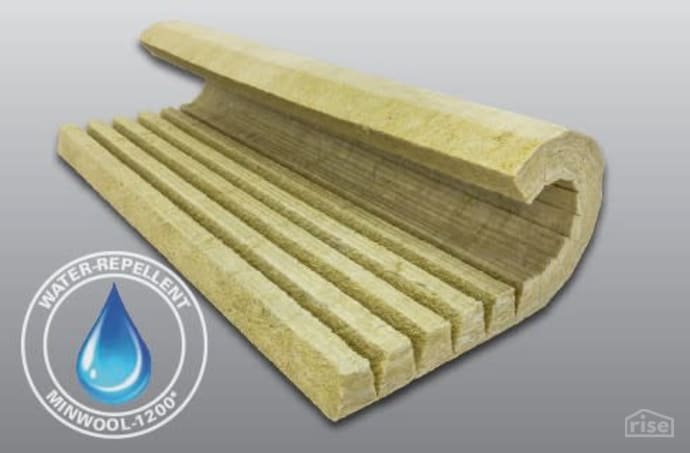 Johns Manville Mineral Wool Pipe Insulation