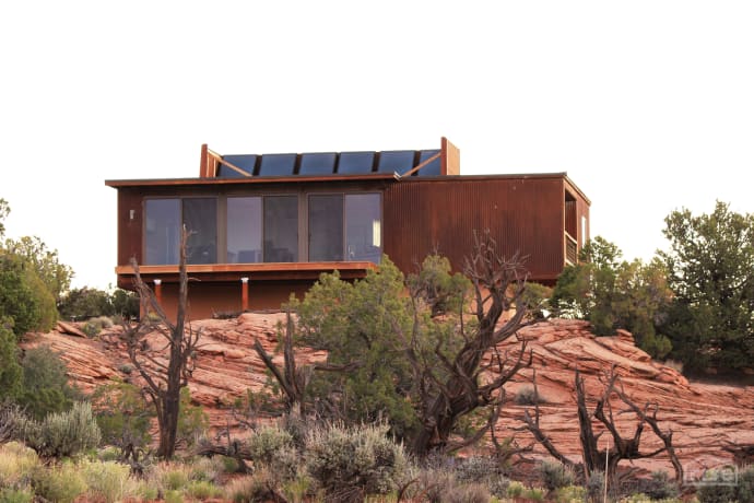 Modular House in Moab Designed by Jamie Kowal for Irontown Homes