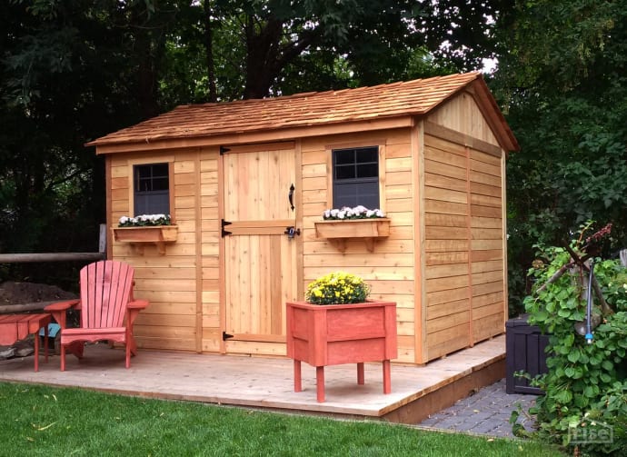 Outdoor Living Today Cabana Shed