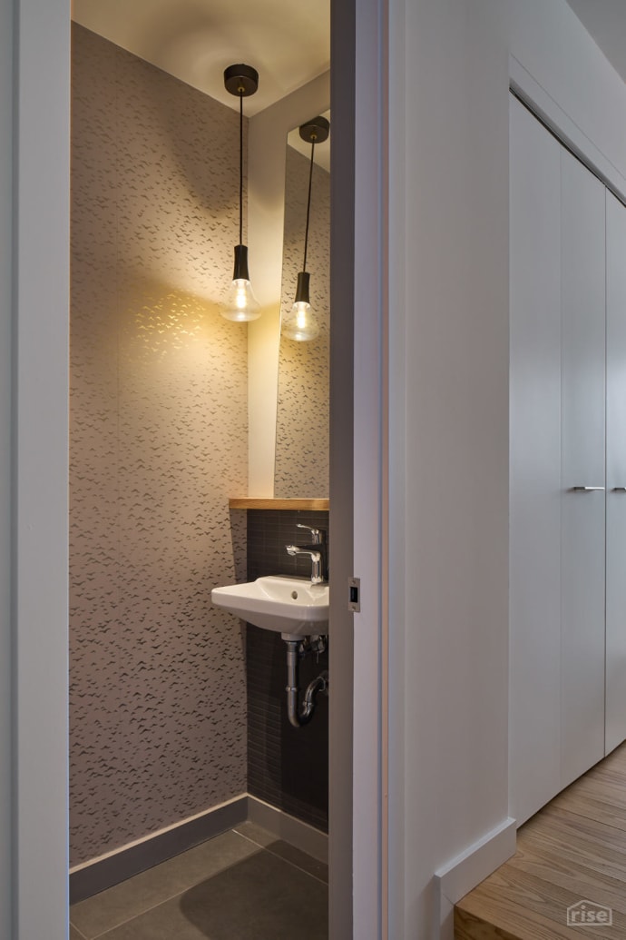 Powder Room Wander House Passivhaus