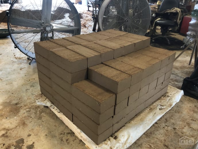 Runge Ranch Compressed Earth Blocks