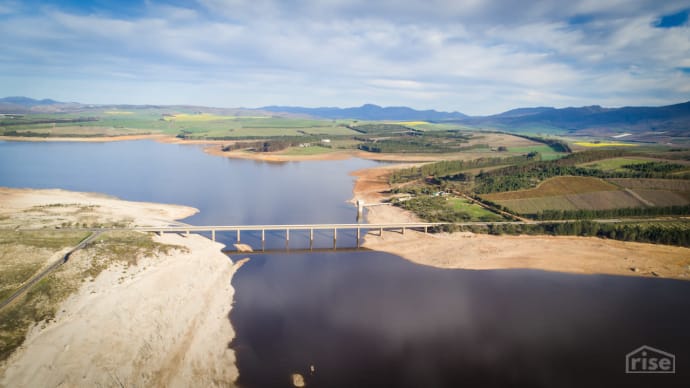 Theewaterskloof Dam, Capetown, South Africa