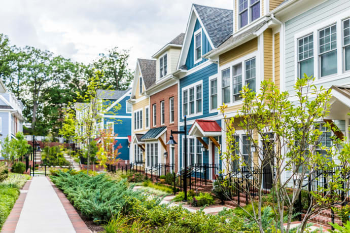 Colorful Townhouses
