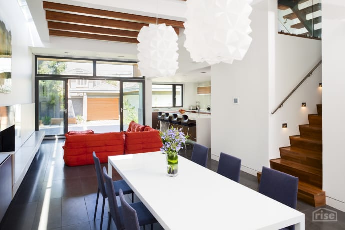 Vancouver LEED platinum dining room