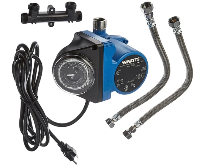 Watts on sale recirculating pump