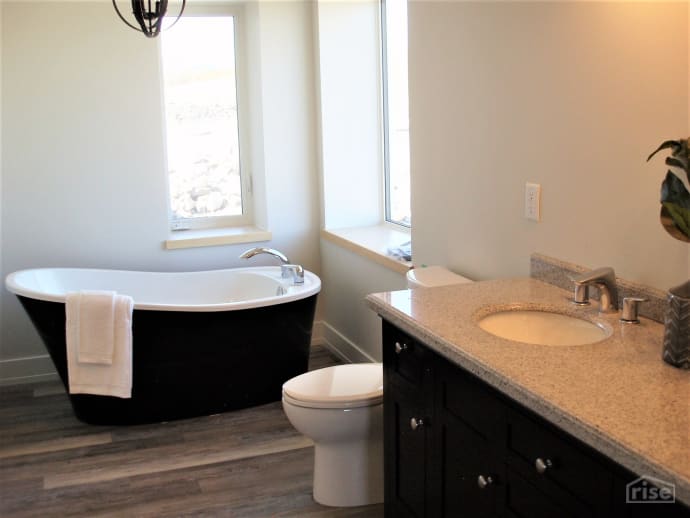 Passive House Bathroom. Photo Credit: Passive Design Solutions
