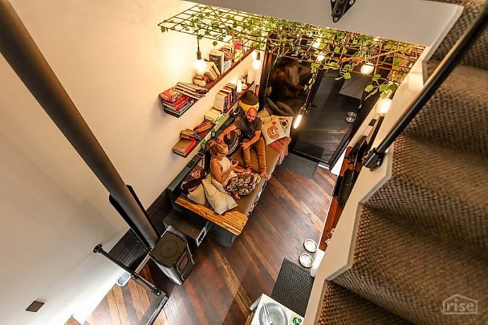 tiny house staircase