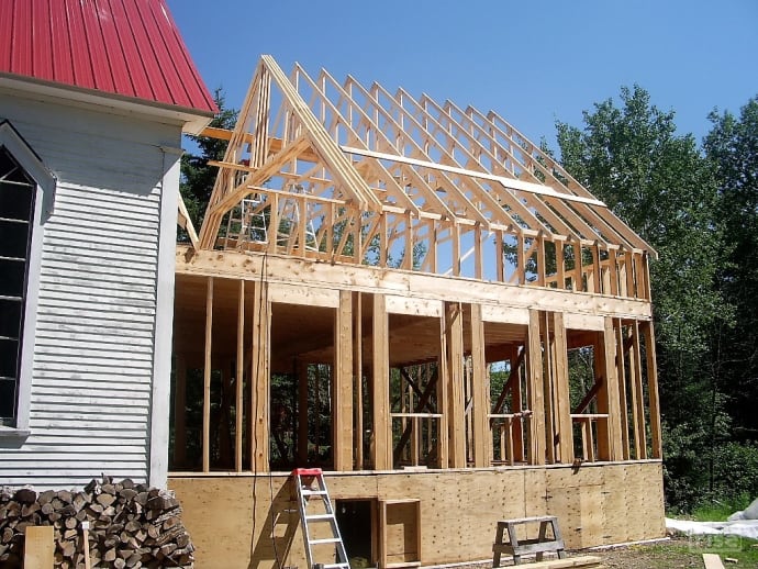 Addition to solar church