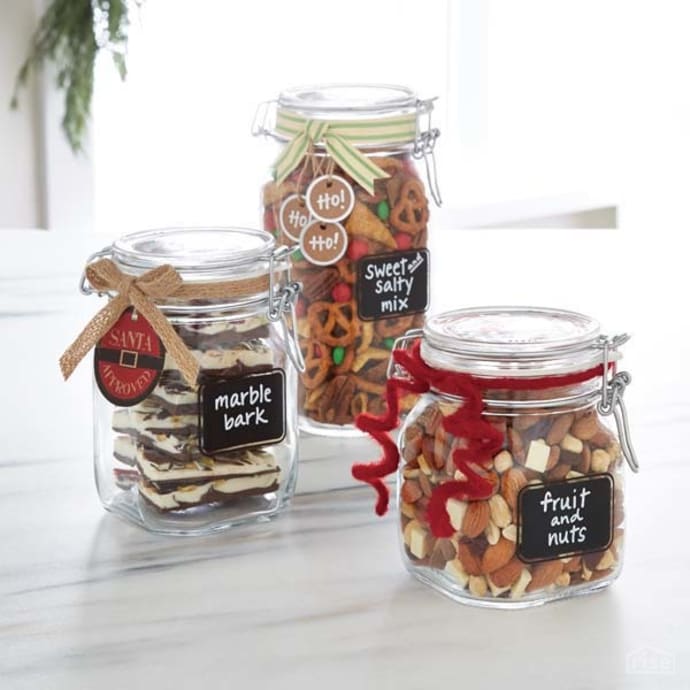 Container Store glass jars