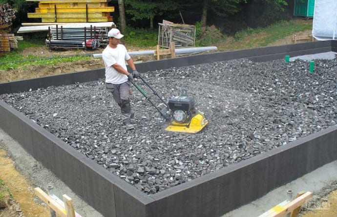 compacting glavel