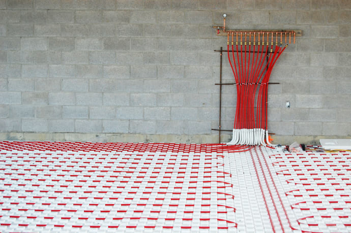 Heat Sheet Hydronic Radiant Flooring System