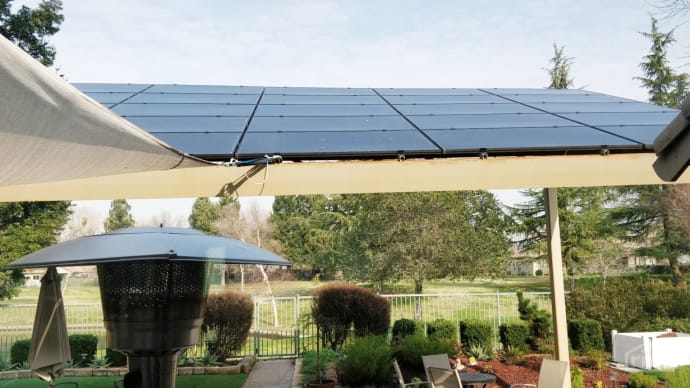home solar installation