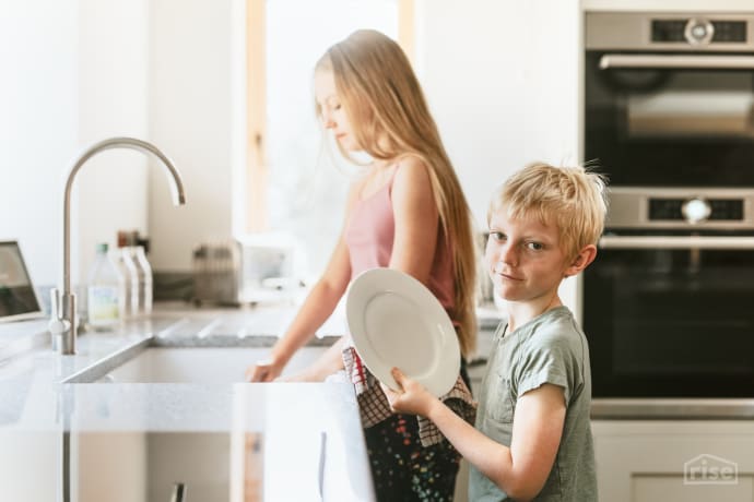 kitchen cleaning without chemicals