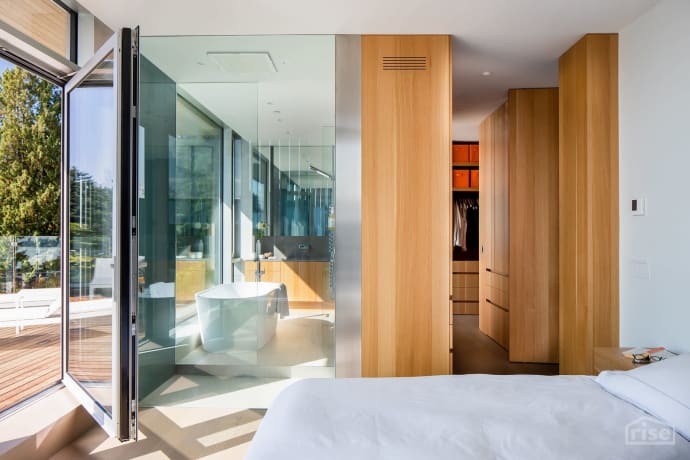 Master Bedroom Bath in Vancouver Net-Zero Home Vincent Lee