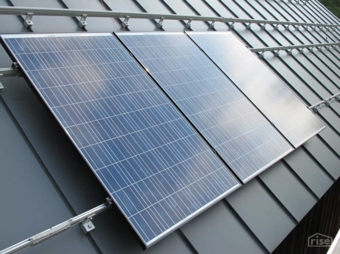 solar on metal roof