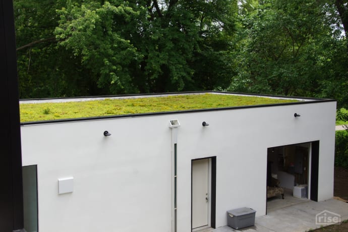 minneapolis passive house green roof