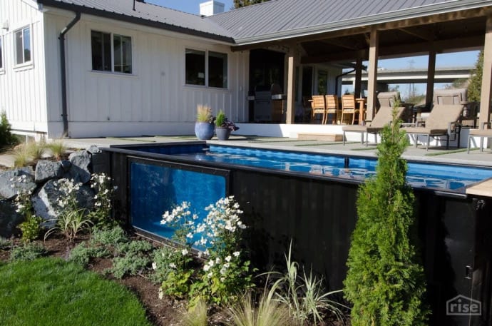 Stay Cool with a Shipping Container Pool
